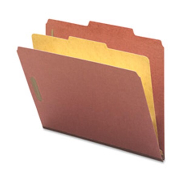 Pen2Paper Folders- Legal- 1 Partition- 2in. Expansion- Legal- Red PE789353 - main